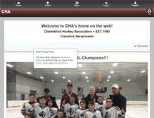 Tablet Screenshot of chelmsfordhockey.com